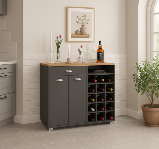 [K105-2BKR] BUFFET BAKERY2 BOTELLERO