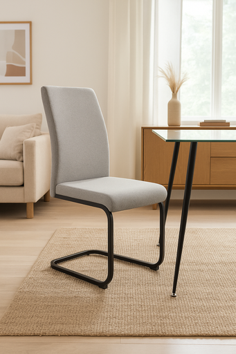 [HC431-NG] PACK 4 SILLAS TACOMA GRIS CENIZA