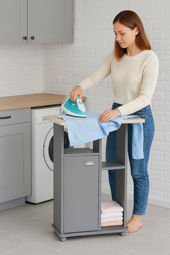 [K121-BKR] MUEBLE PLANCHADOR GRIS BAKERY2