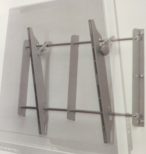 [S404-P] SOPORTE LCD/PLASMA 26"-60". VESA 800x400. PLATA.  INCLINABLE (27)