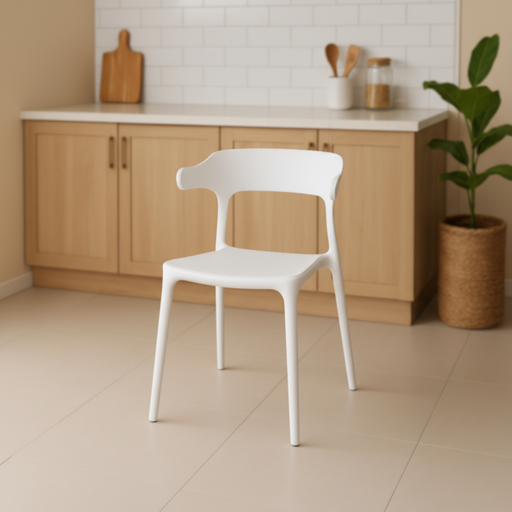 [HC440-B] PACK 4 SILLAS EXTON BLANCA