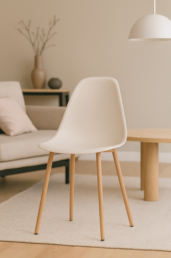 [HC441-LN] PACK DE 4 SILLAS ATLANTIC BEIGE