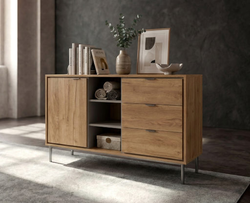 [HB320-ASR] APARADOR SFORZA ROBLE NATURAL