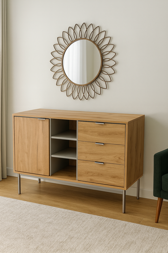 [HB320-ASR] APARADOR SFORZA ROBLE NATURAL