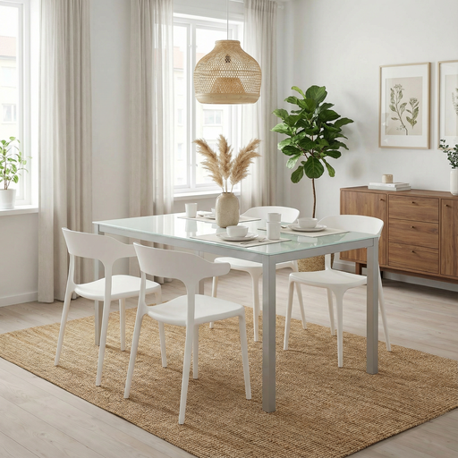 [Hpack Cadell Exton] MESA CADELL CON 4 SILLAS EXTON