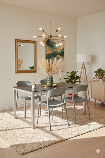 [Hpack Cadell Prince] MESA CADELL CON 4 SILLAS PRINCETON