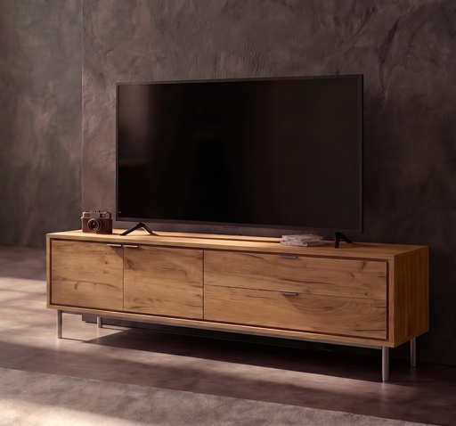 [HM320-ASR180] MESA TV SFORZA ROBLE NATURAL 180